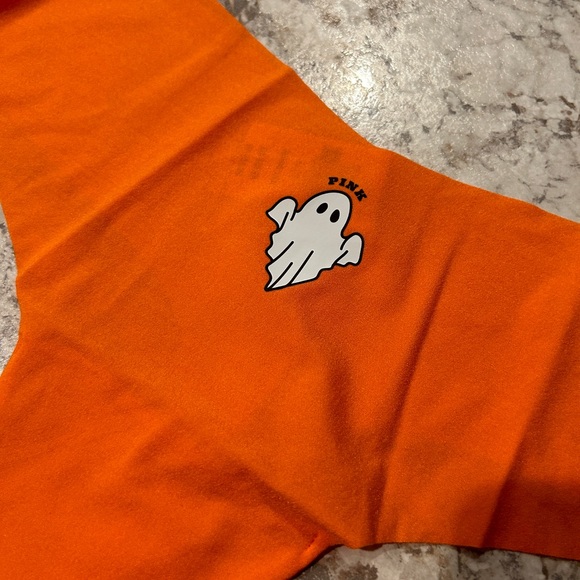 VS PINK Halloween Ghost thong panty NWT - Picture 2 of 4